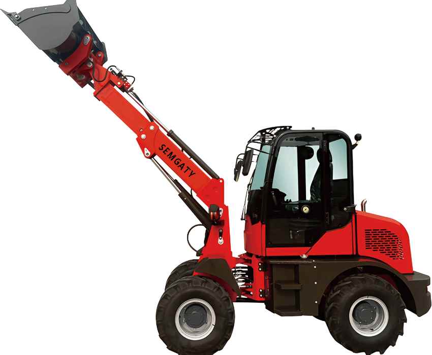 1000 Mini Telescopic Loader Telescopic Wheel Loader