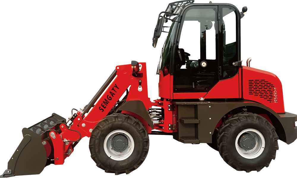 1000 Mini Telescopic Loader Telescopic Wheel Loader