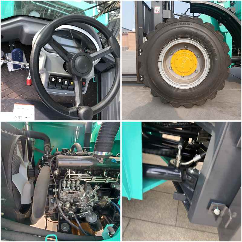 Durable 2.5 Ton Rough Terrain Fork Lift