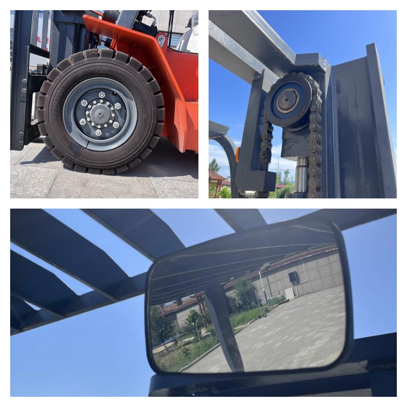 Diesel Fork Truck Compact Forklift Machine