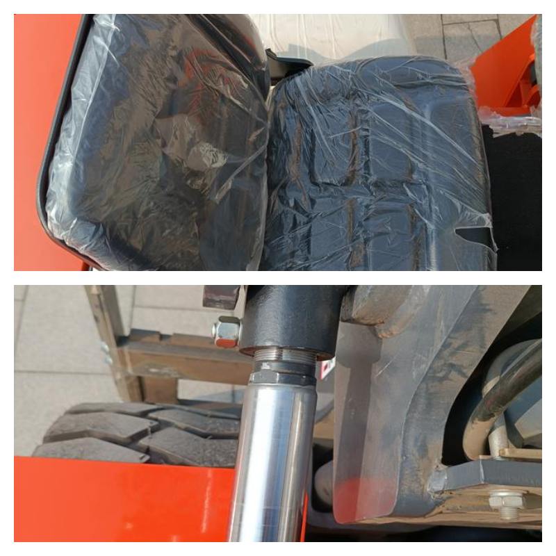 Powerful 5 Ton Forklift Industrial Lift Truck