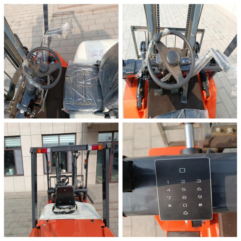 Powerful 5 Ton Forklift Industrial Lift Truck