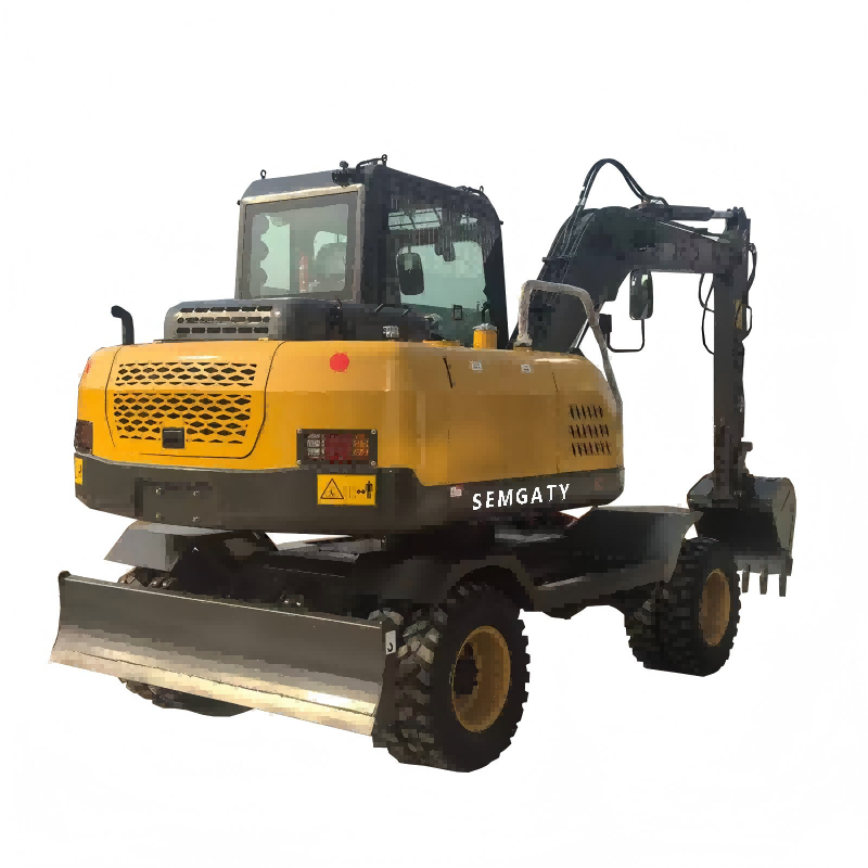 8T Wheeled Hydraulic Excavator