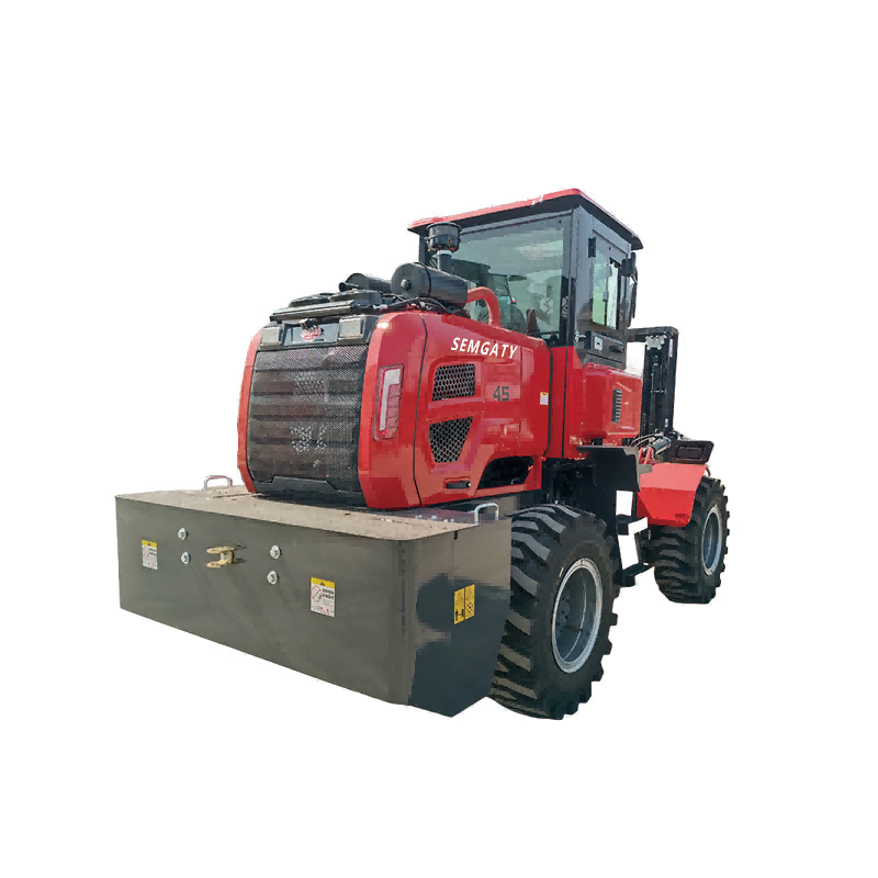 Compact 4WD All Terrain Forklift Truck