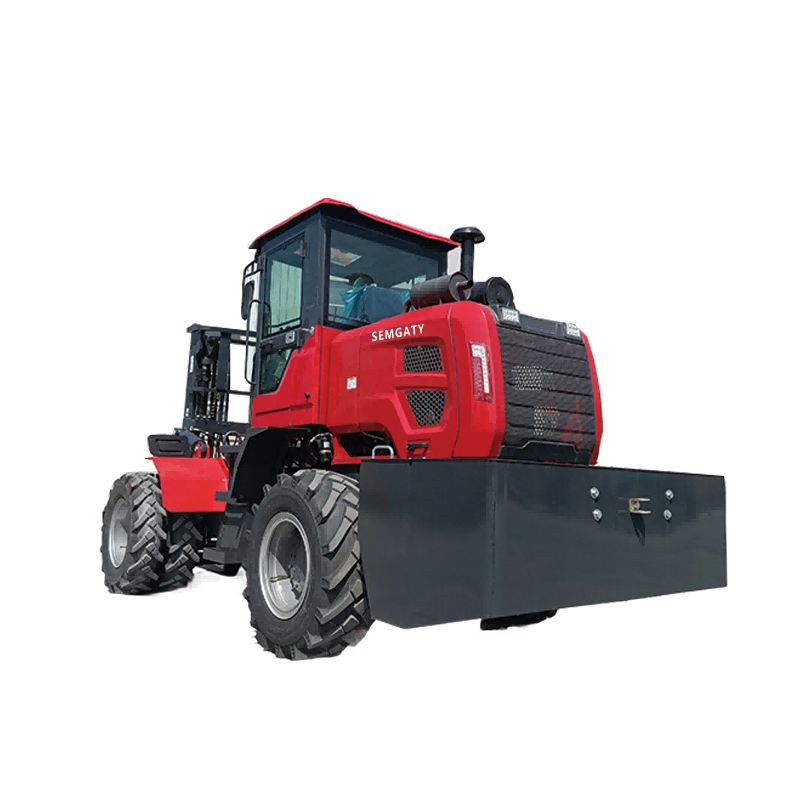 All Terrain Forklift with 4 Wheel Drive