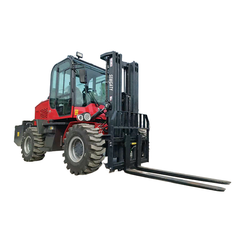All Wheel Drive Terrain Forklift Truck