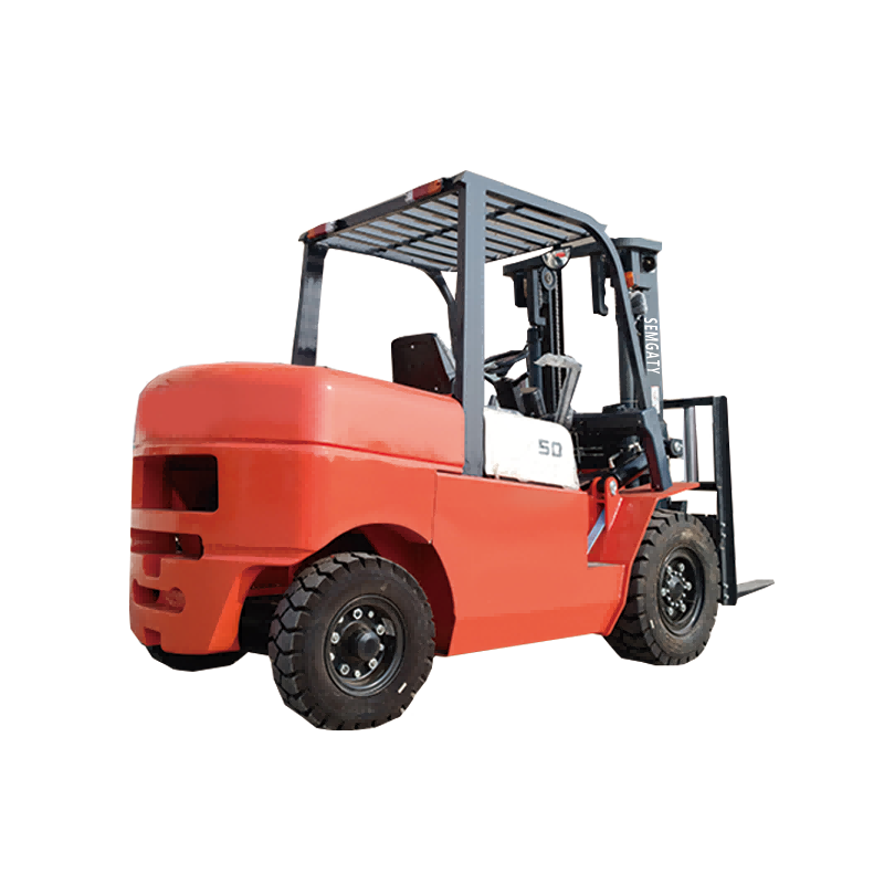 Powerful 5 Ton Forklift Industrial Lift Truck