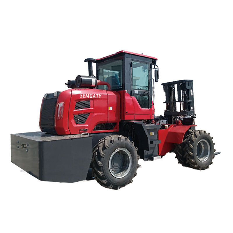All Terrain Forklift with 4 Wheel Drive
