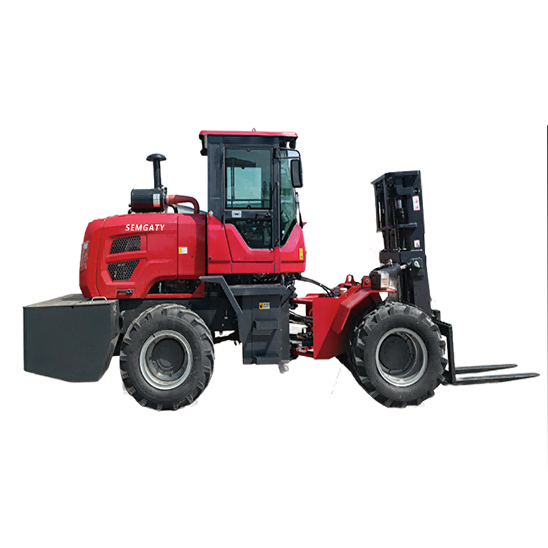 All Terrain Forklift with 4 Wheel Drive