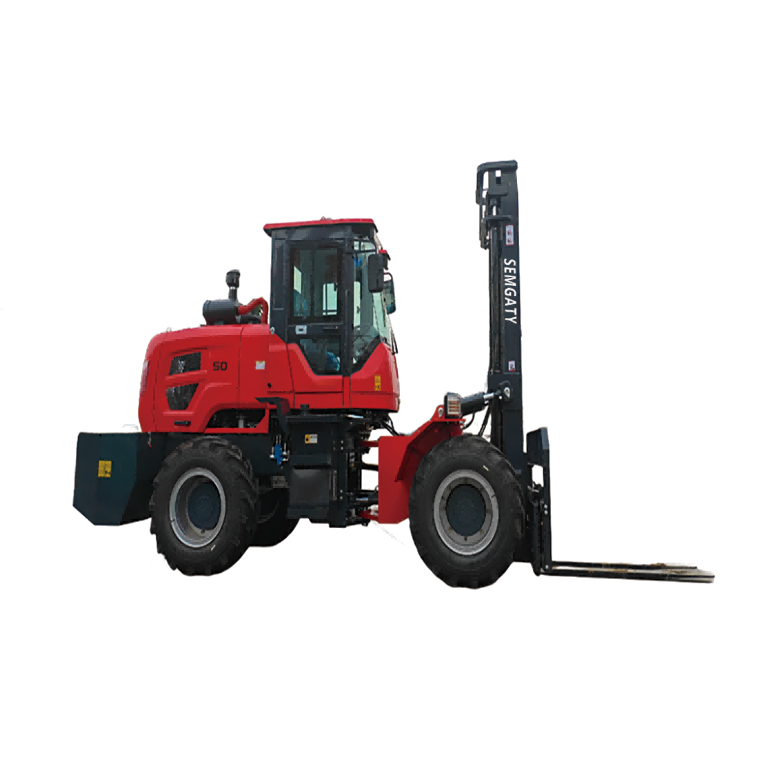 Powerful AWD Forklift for Any Terrain