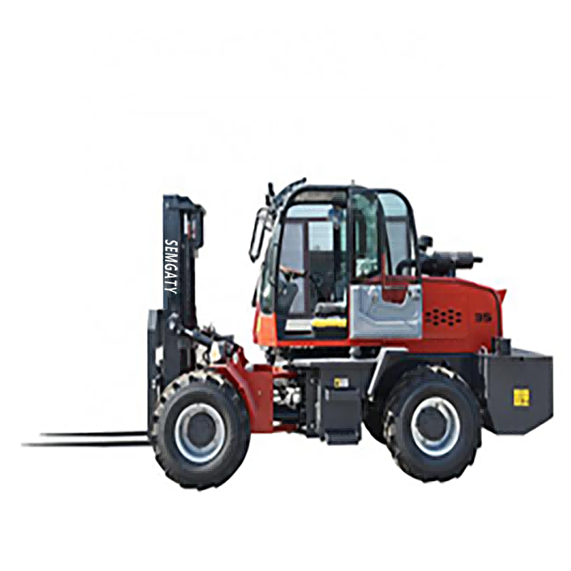 3.5 Ton Rough Terrain Forklift 4WD Power