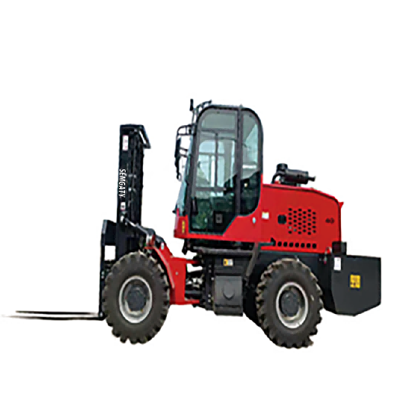 All Wheel Drive Terrain Forklift Truck