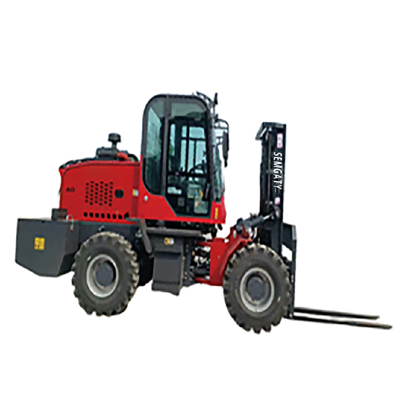 All Wheel Drive Terrain Forklift Truck