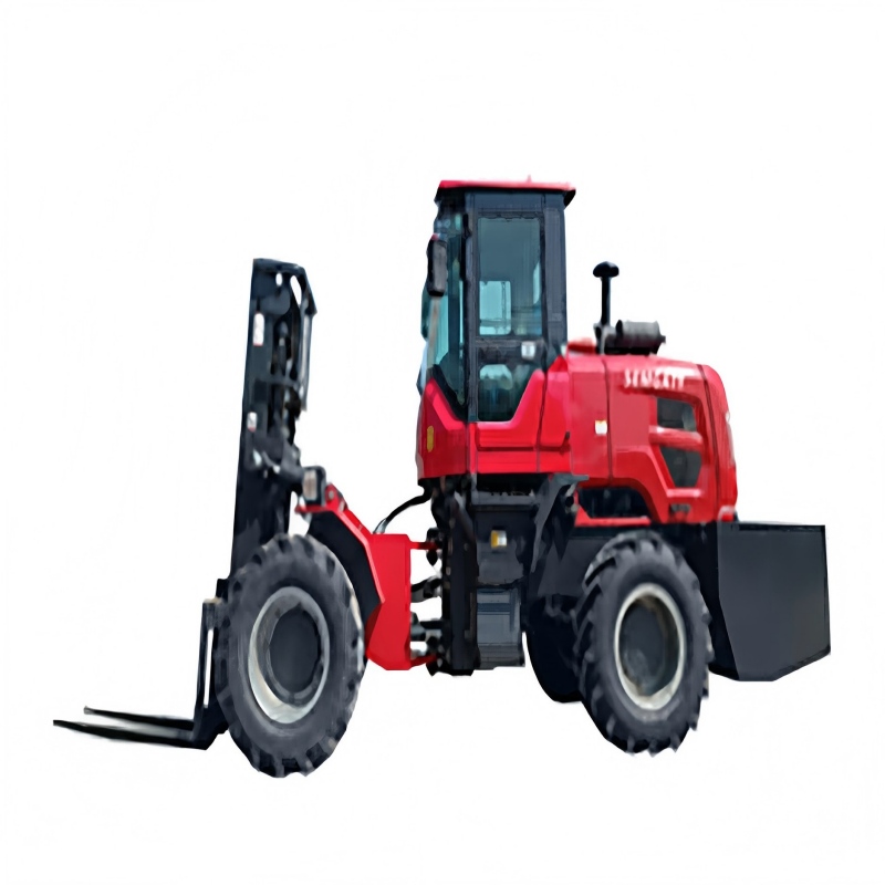 All Terrain Forklift with 4 Wheel Drive