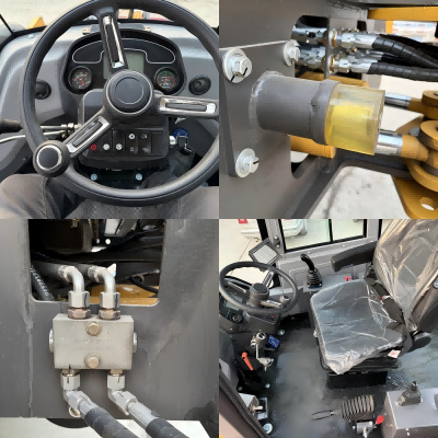 388 Small Front End Loader Backhoe Equipment