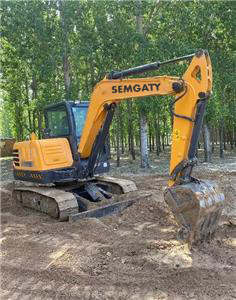 Excavator applications in customers