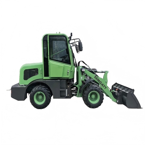 small articulated wheel loader
