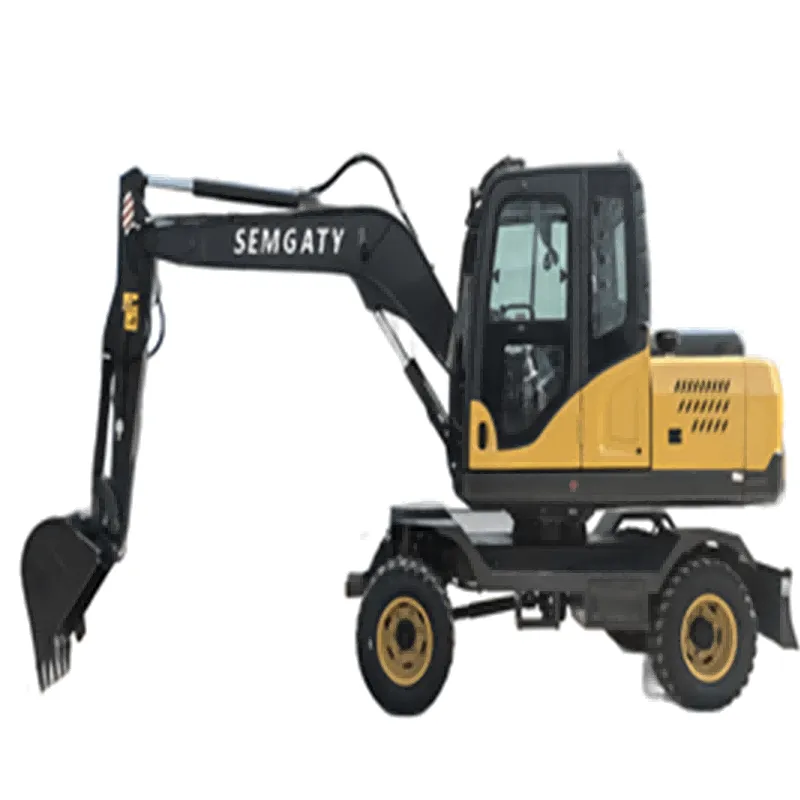 Application of Wheel Excavator in Mobile Construction