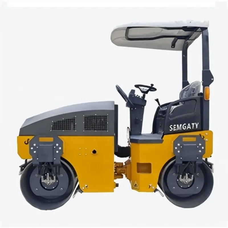 road roller double drum