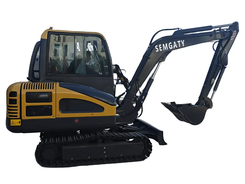 crawler mounted hydraulic excavator