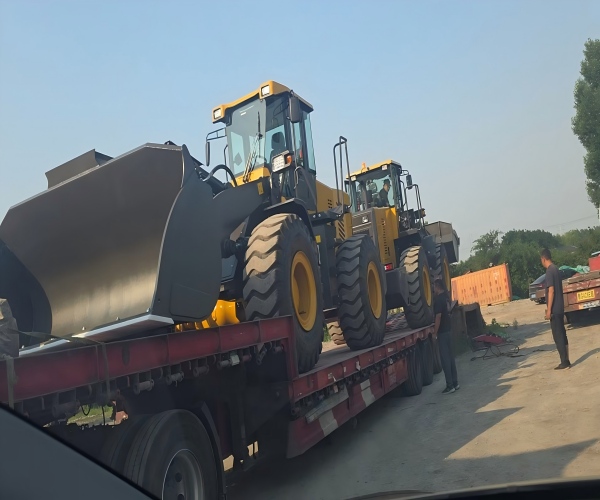 big wheel loader