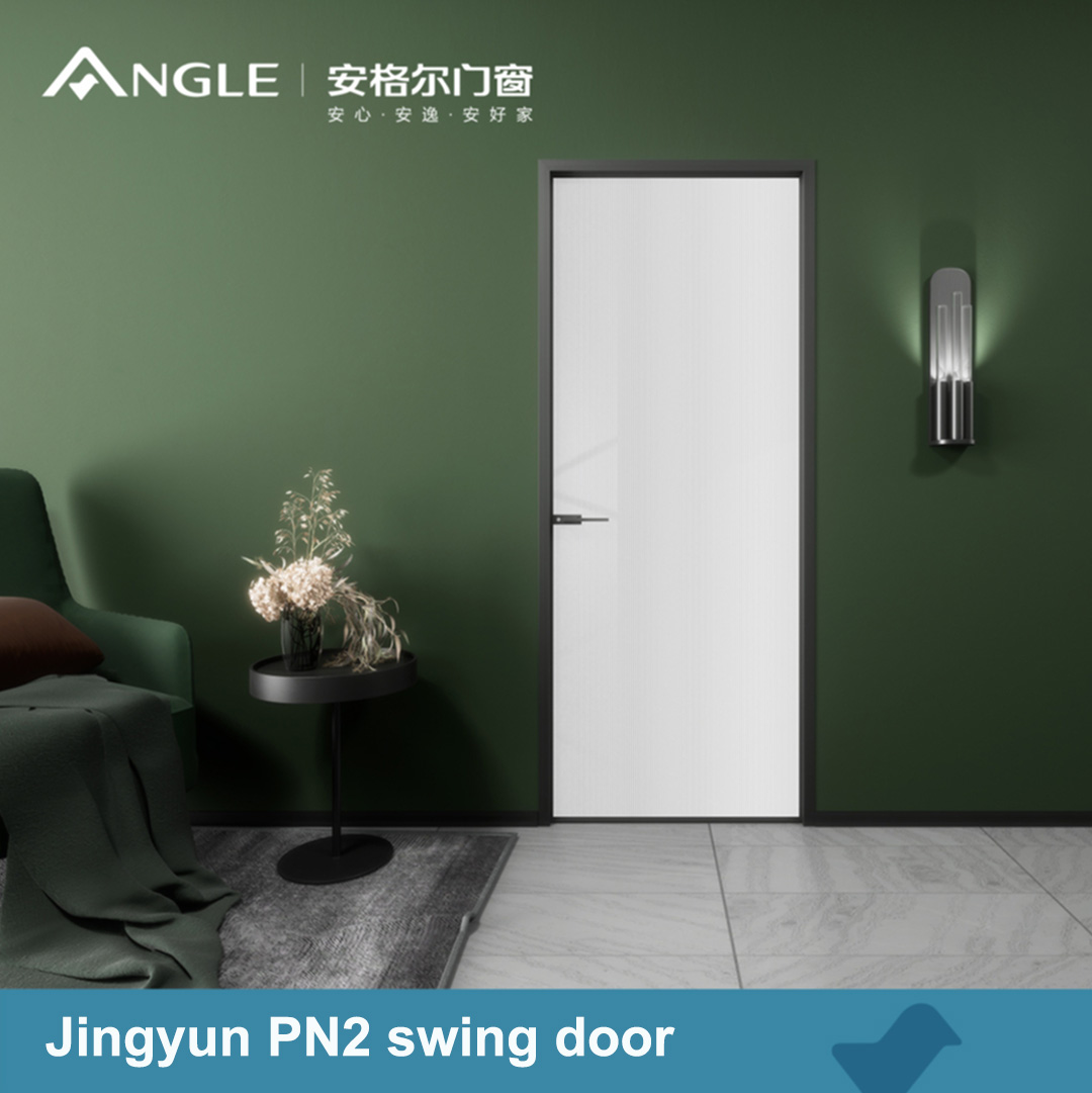 ประตูภายในพร้อมหน้าต่างบานเปิด