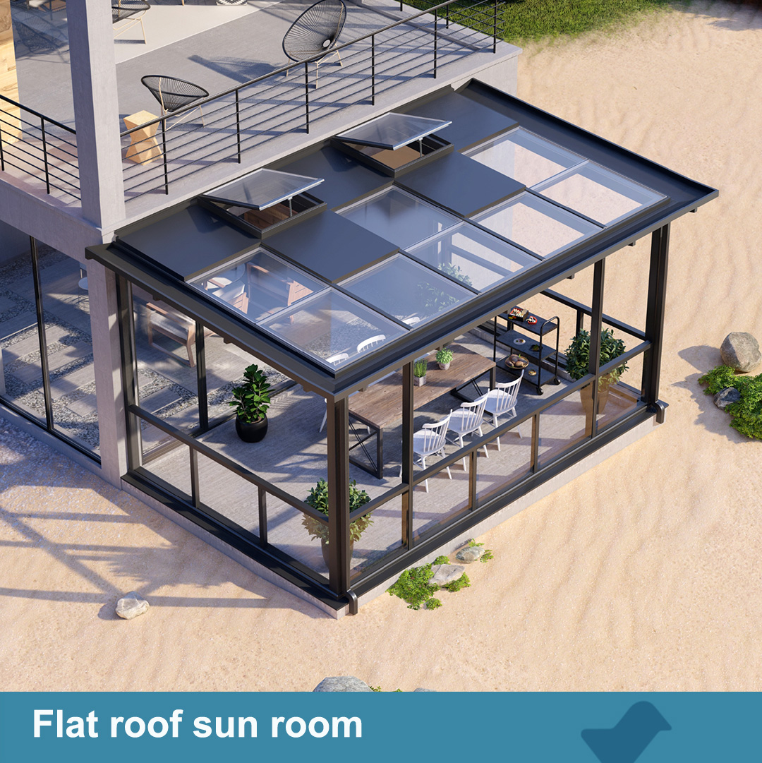 Solværelse knyttet til huset