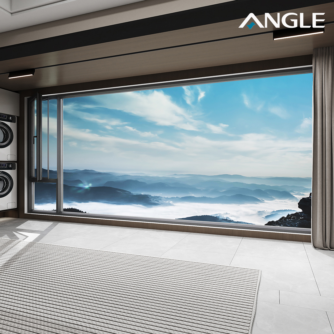 Inward Opening Aluminum Frame Casement Windows