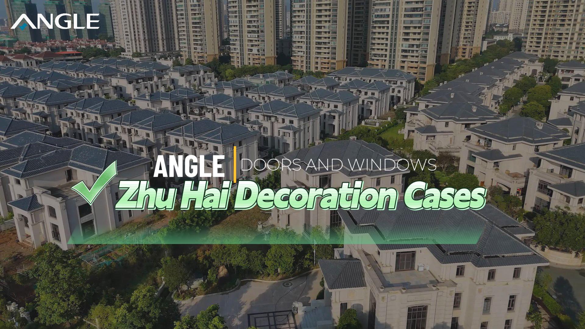 Vinkeldøre og vinduer Zhuhai Customer Decoration Classic Case