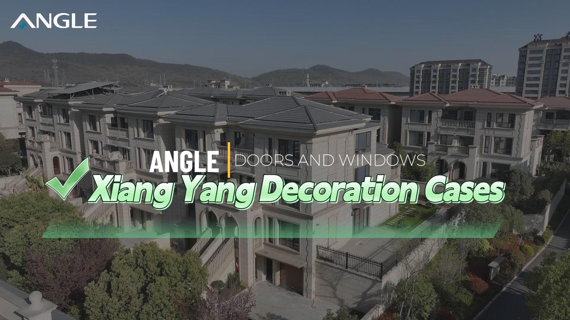 Vinkeldøre og vinduer Xiangyang Customer Decoration Classic Case