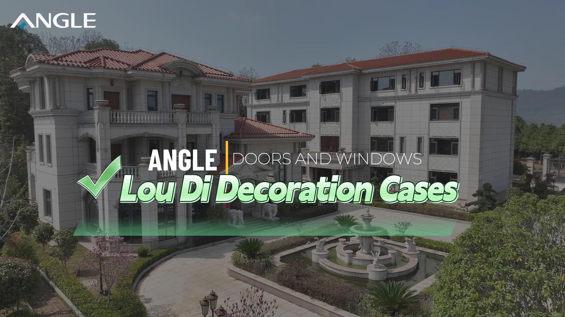 Vinkeldøre og vinduer Loudi Customer Decoration Classic Case