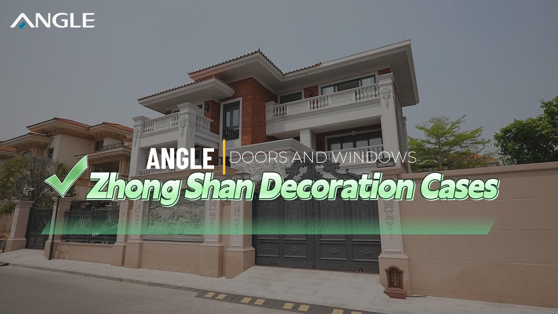 Angle Doors And Windows Zhong Shan Customer Decoration Classic Case