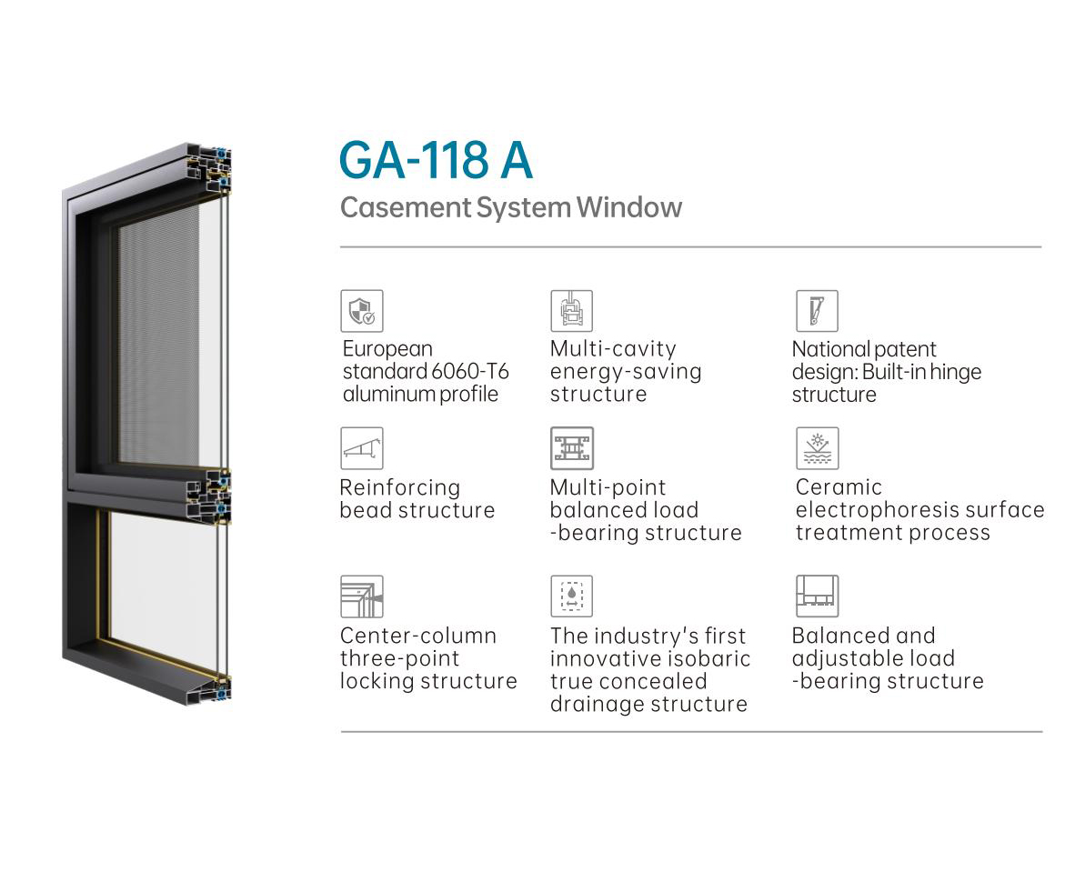 Outward Casement Window