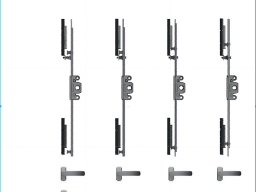 multi-point locking system