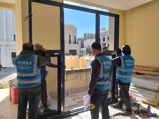 multi-point lock aluminum windows