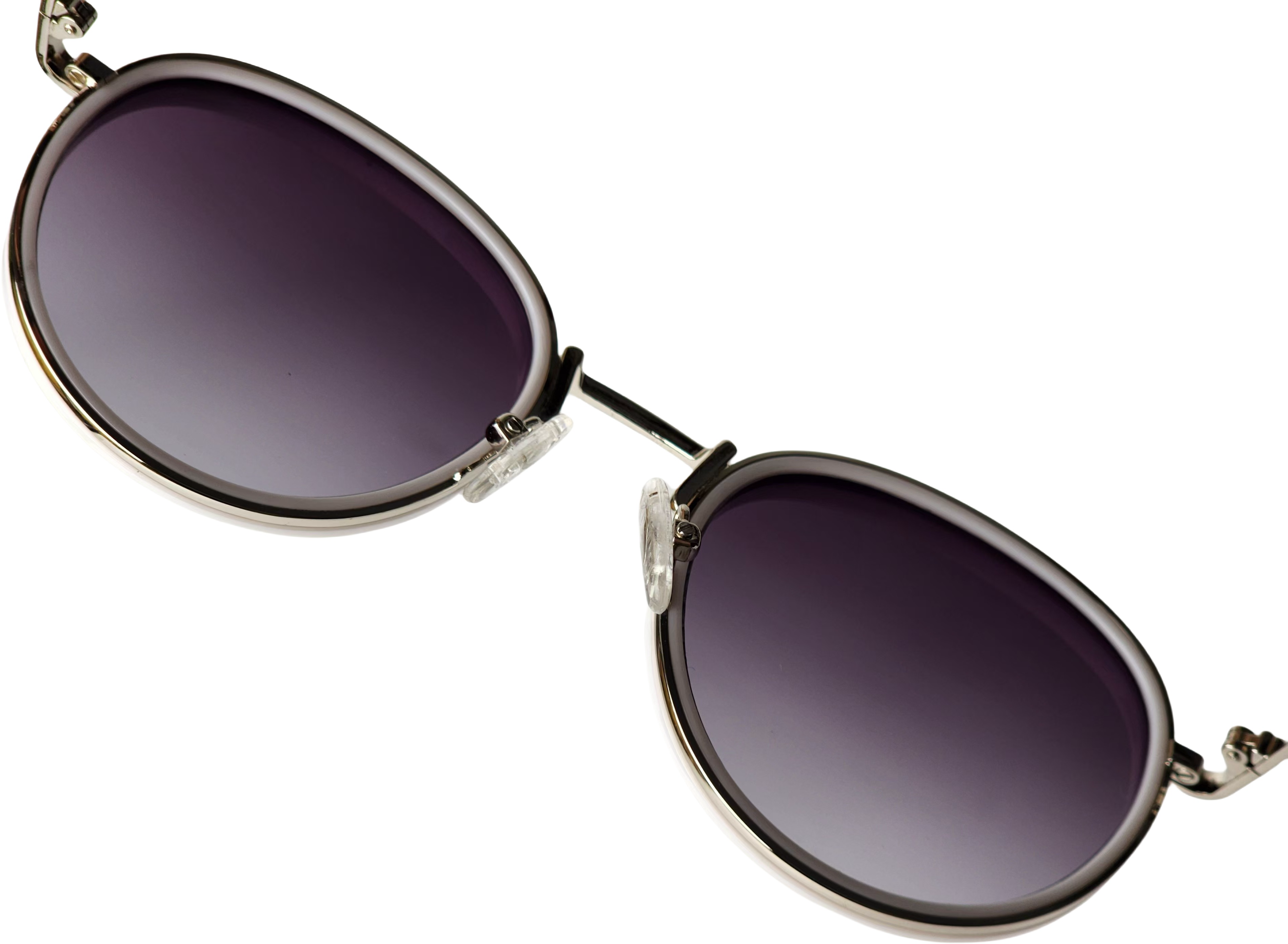white frame sunglasses