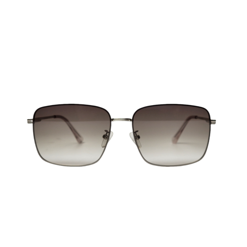 Oval motedesigner solbriller for menn