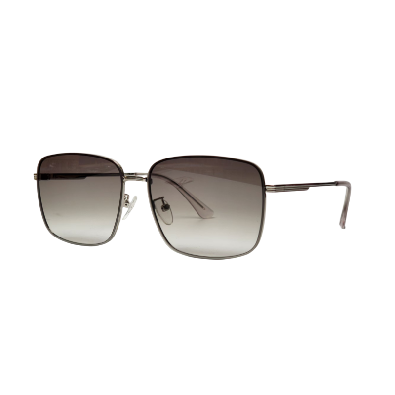 Oval motedesigner solbriller for menn