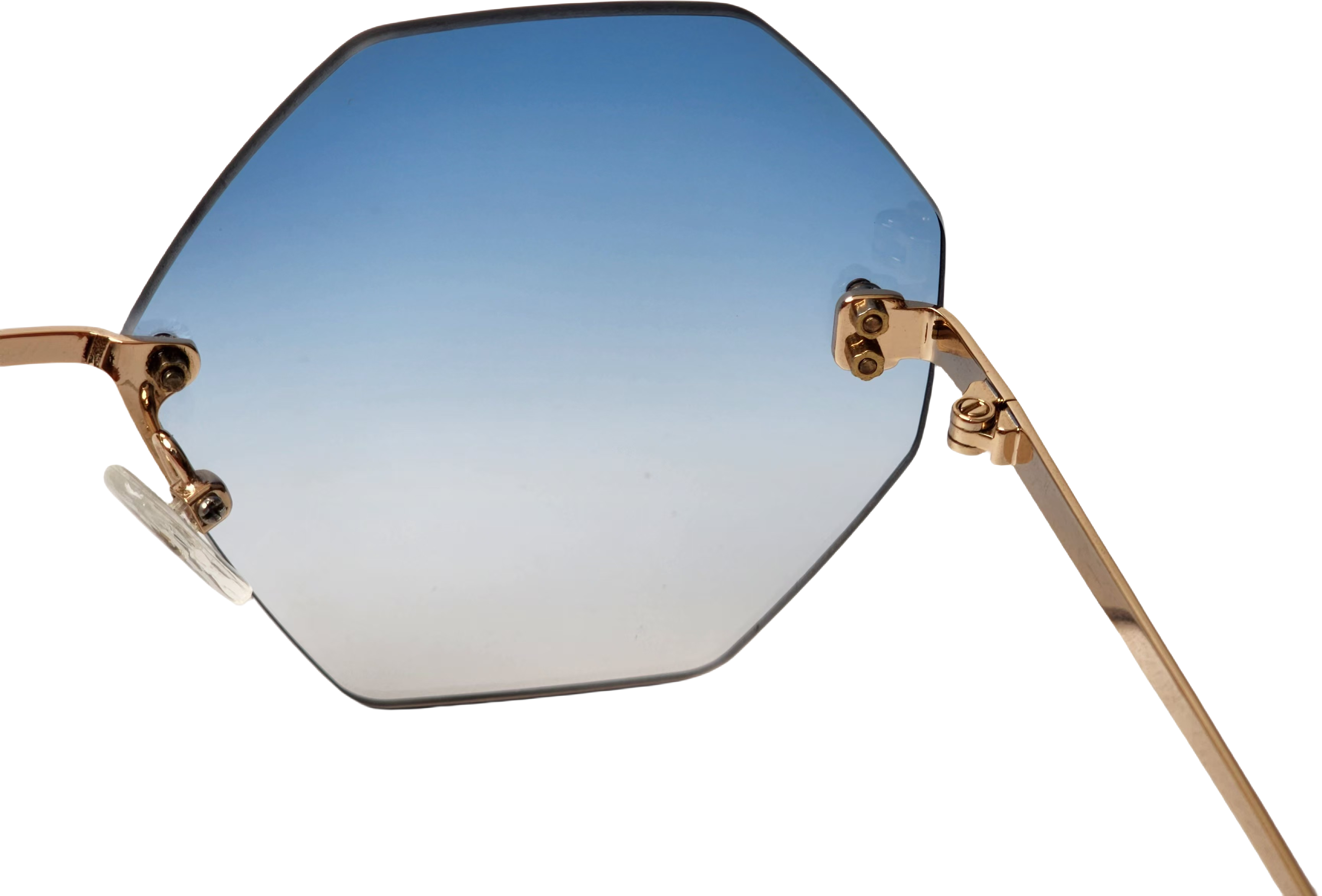 rimless sunglasses mens