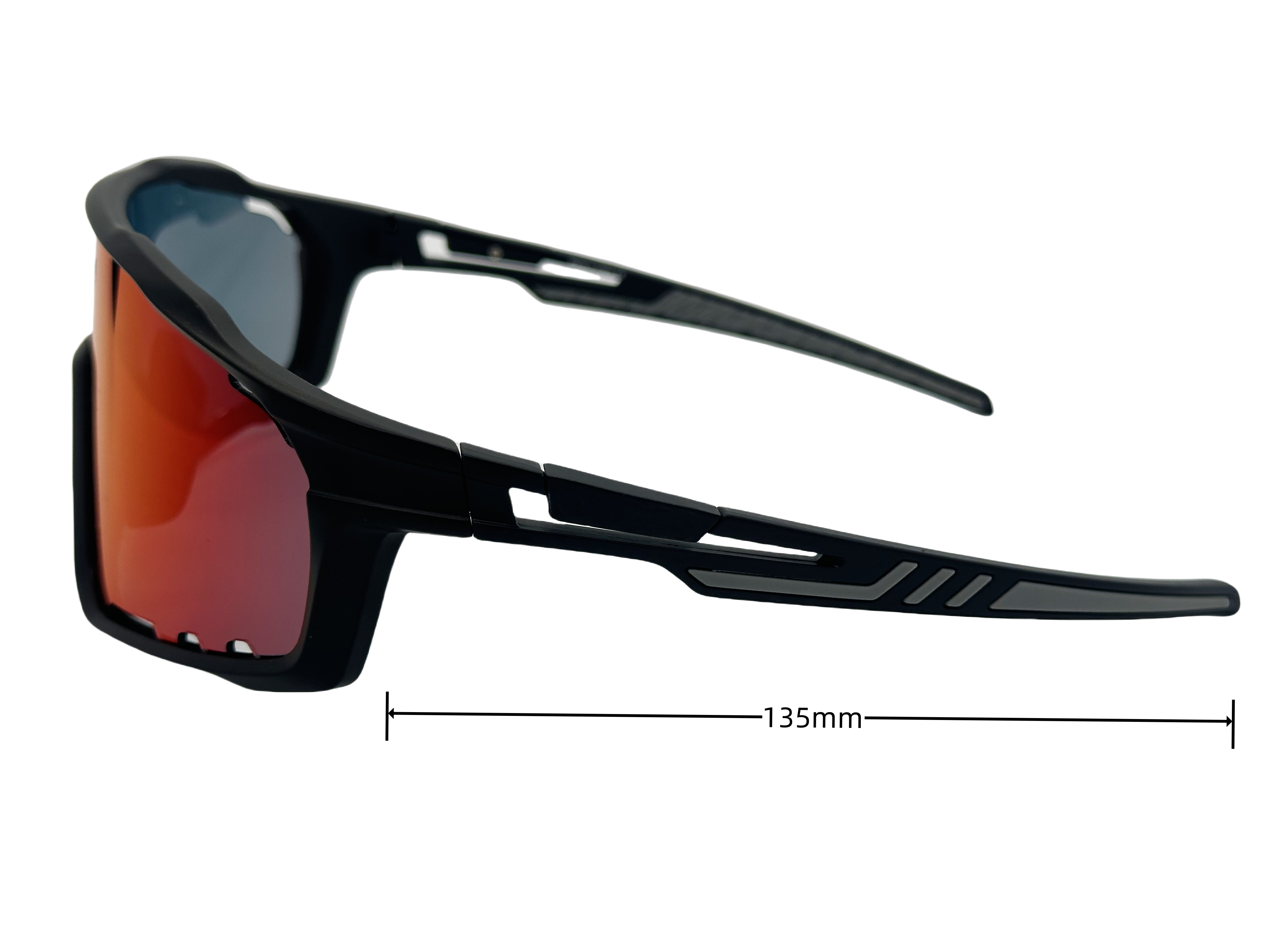 cycling glasses with mirror