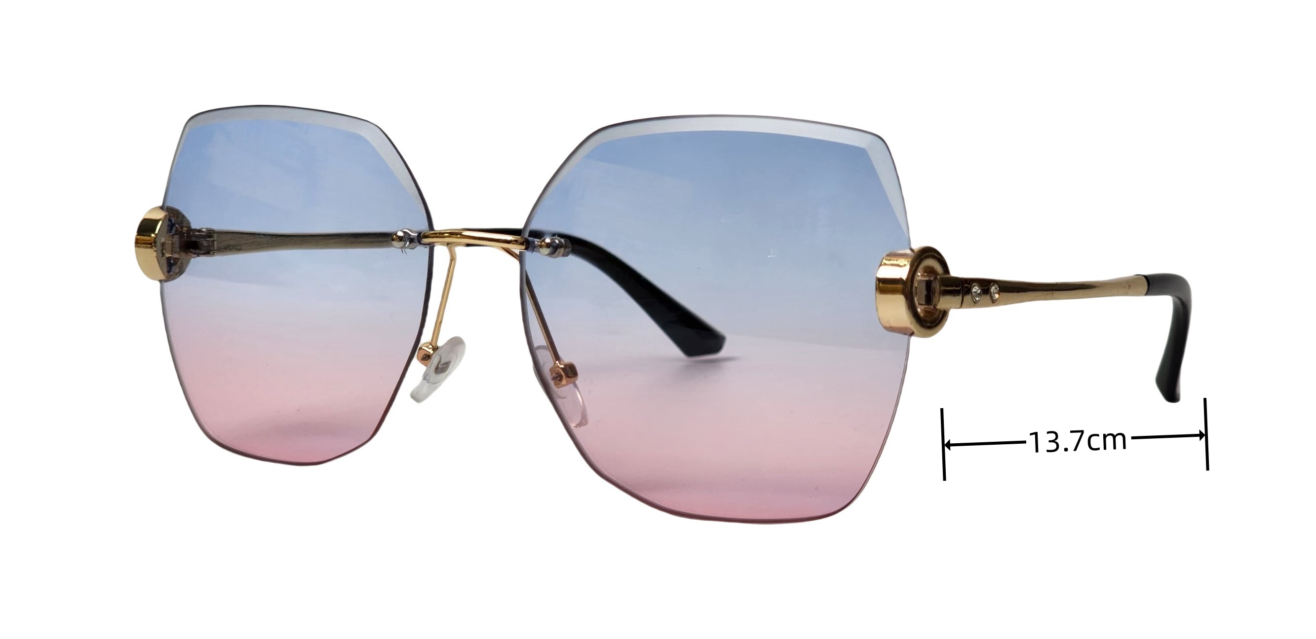 rimless eyeglass frames