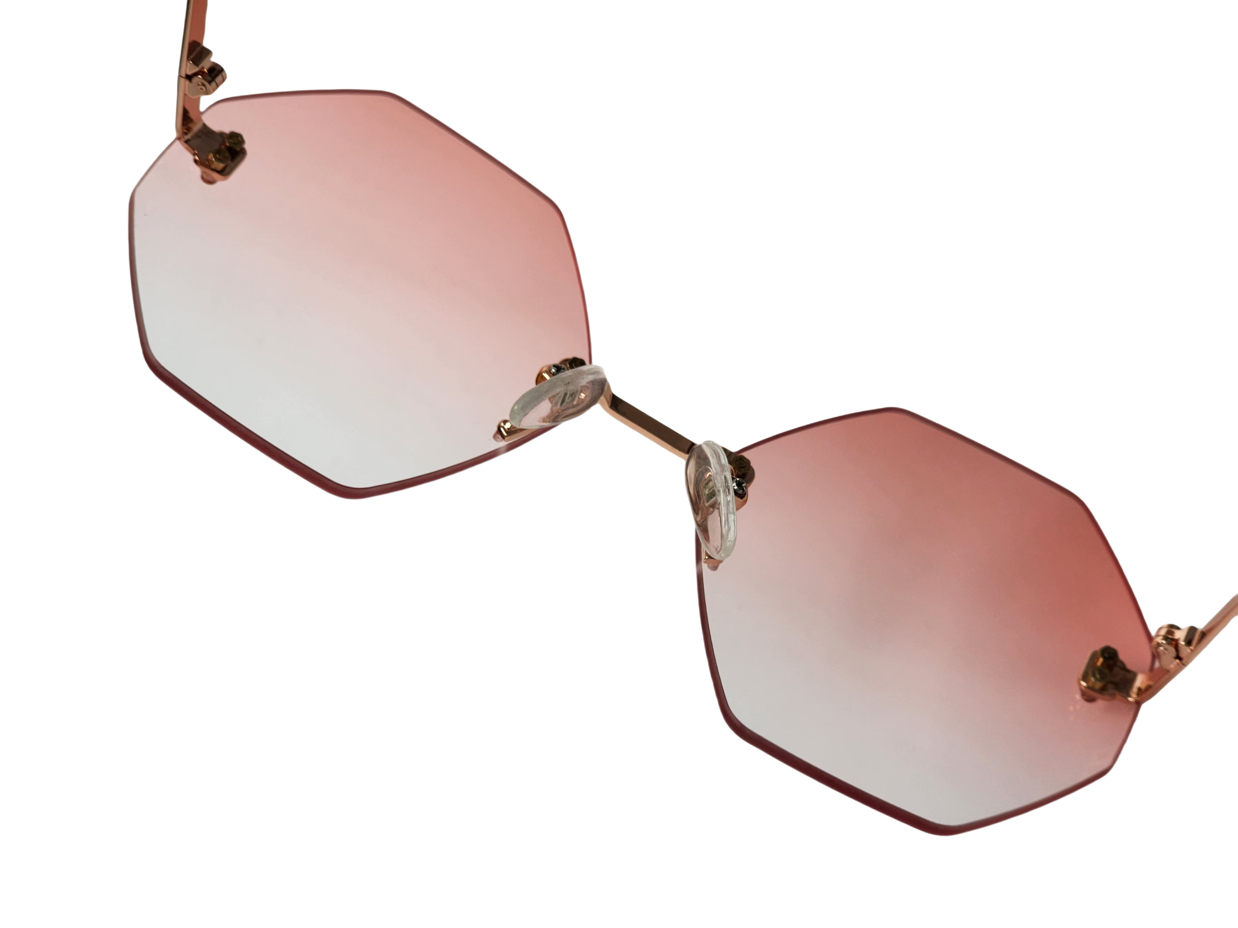 rimless eyeglasses