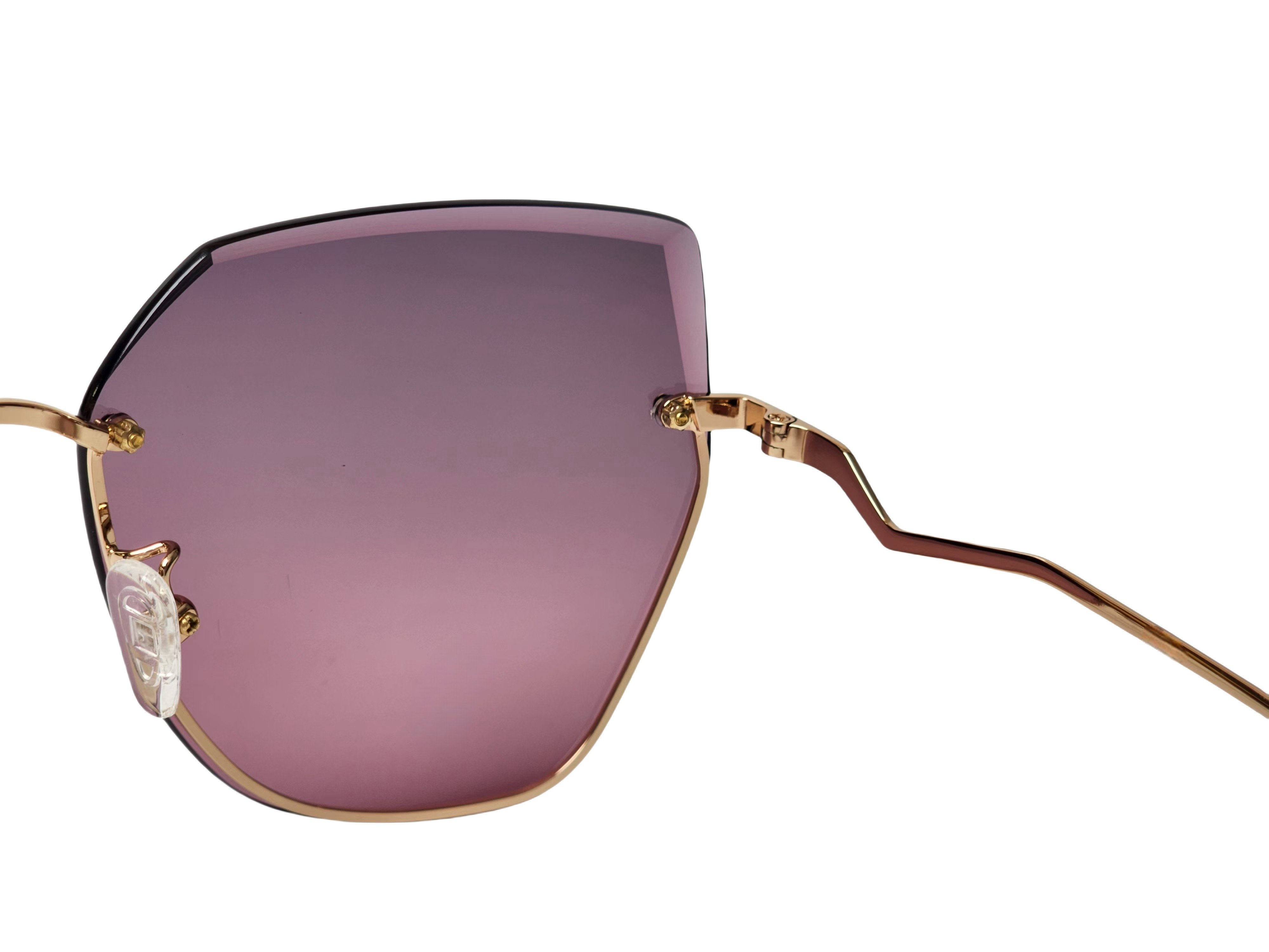 titanium rimless eyeglasses