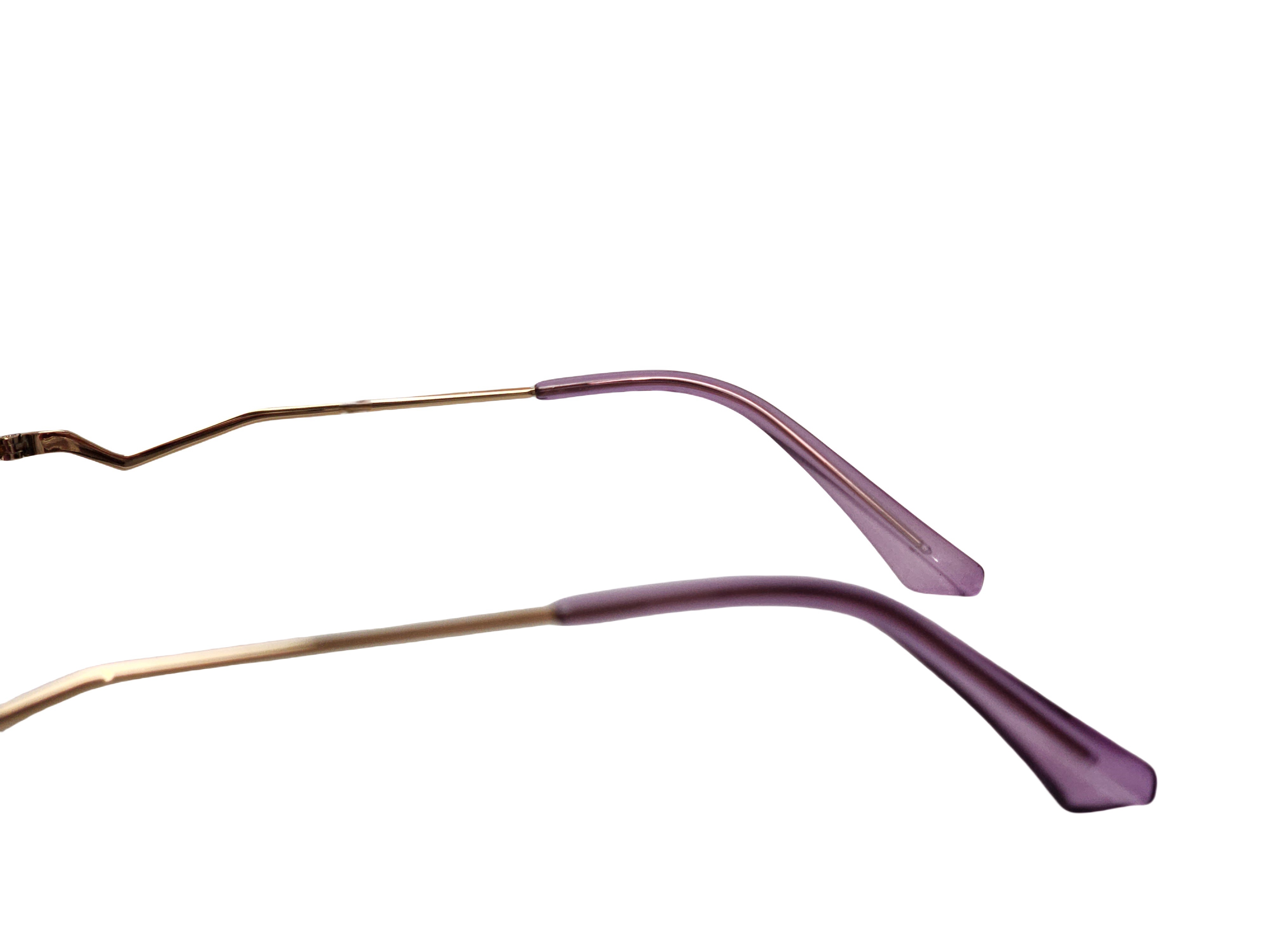rimless titanium eyeglass frames