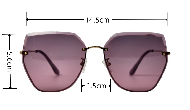 titanium rimless eyeglasses