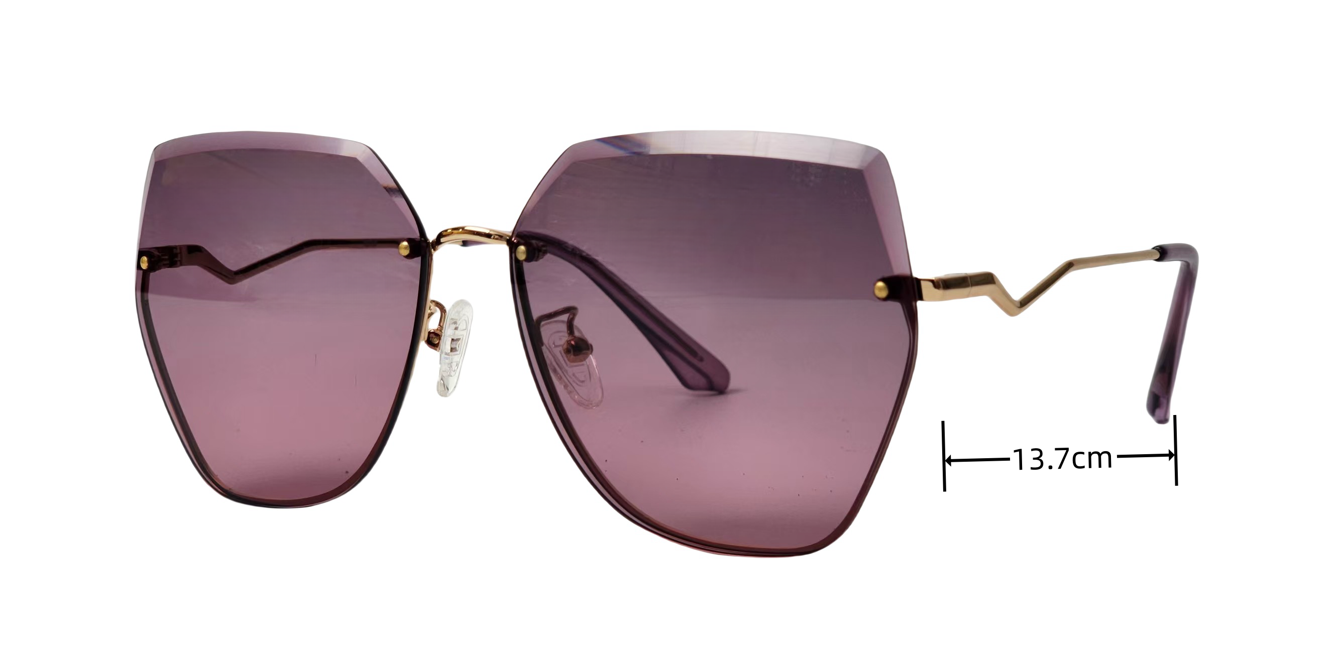 rimless titanium eyeglass frames