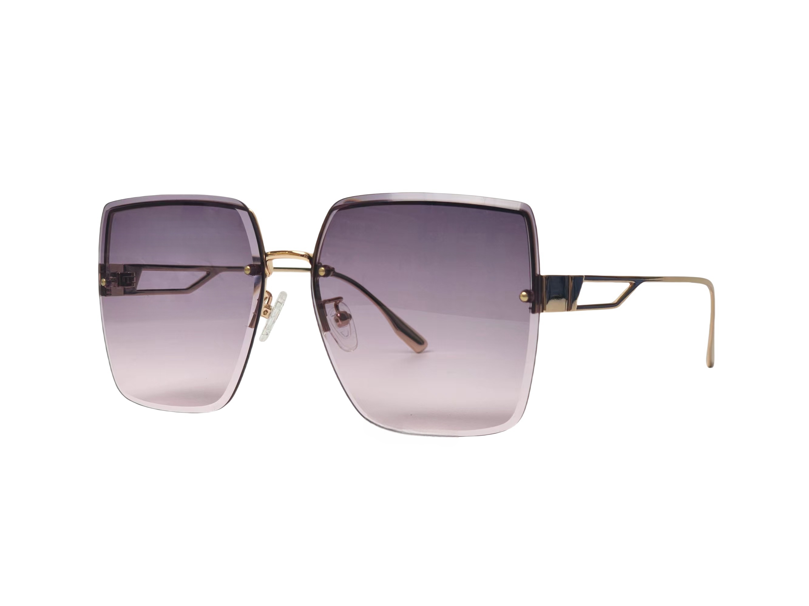 Titan klare tonede store designerbriller