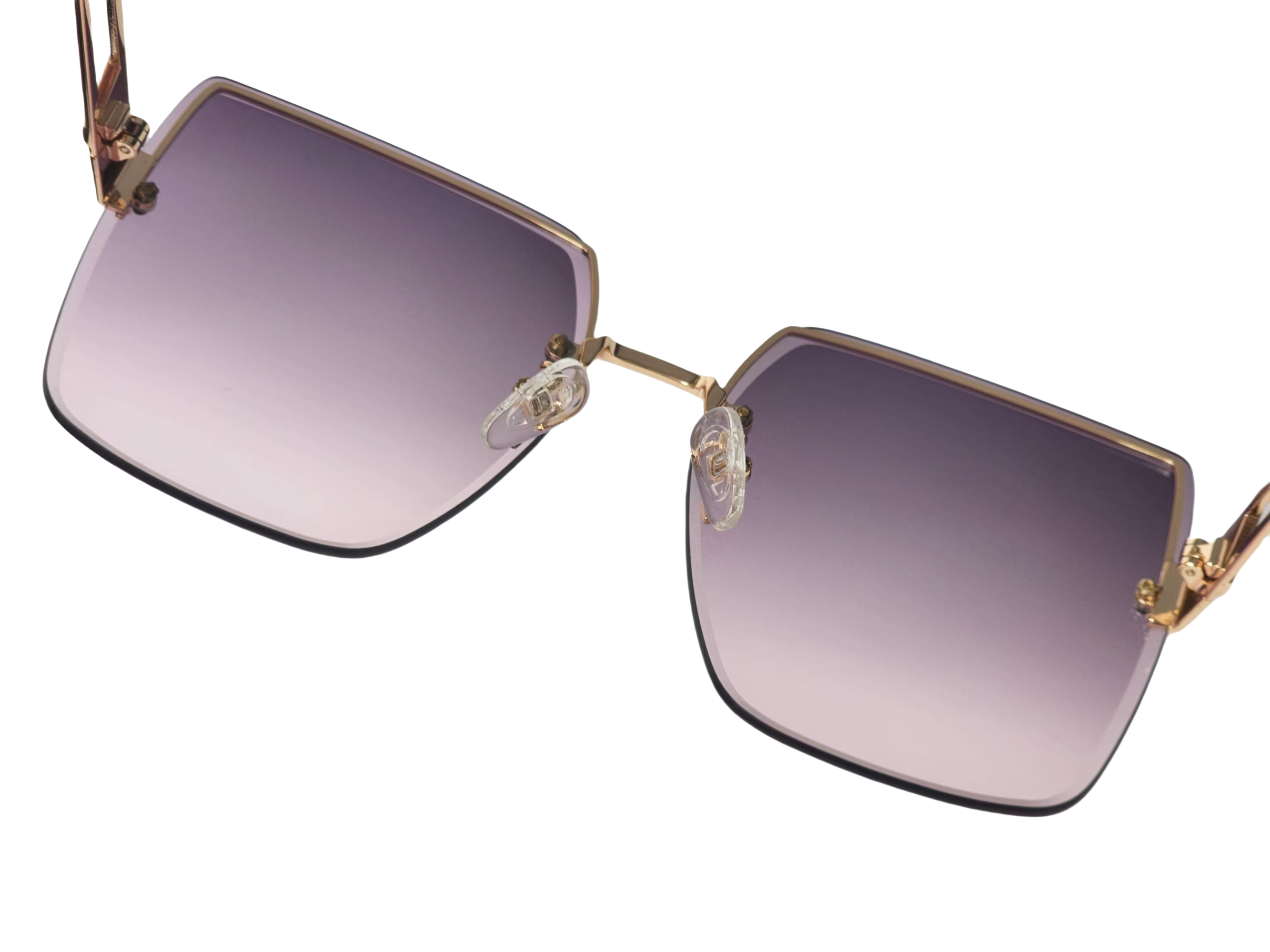 Titan klare tonede store designerbriller