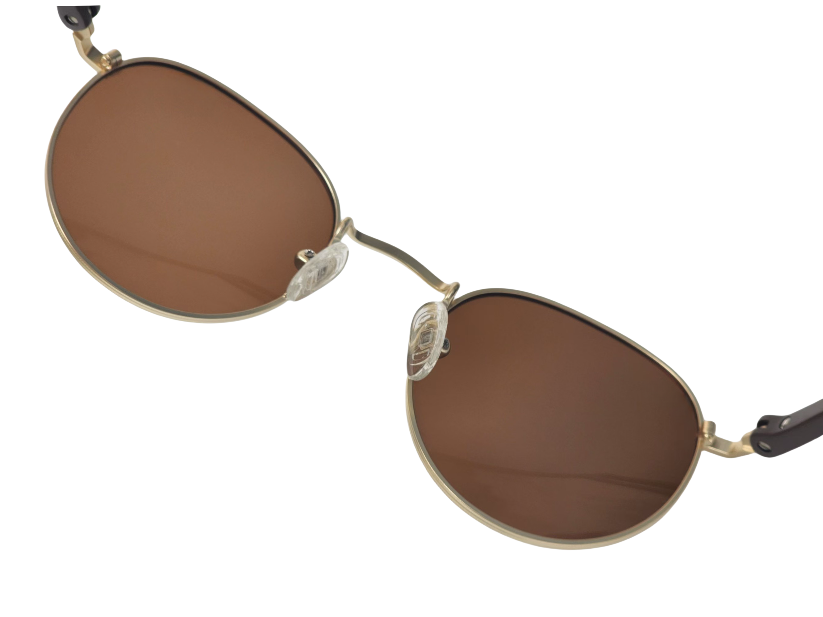 round rimless glasses