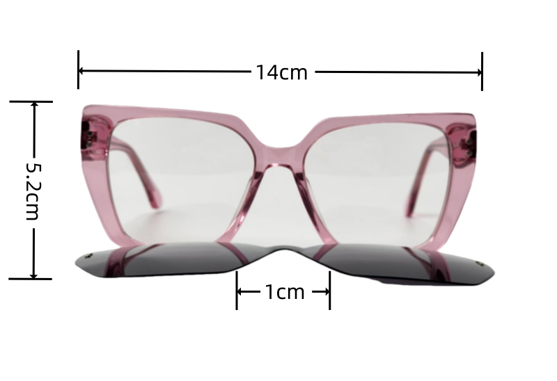 clip on glasses